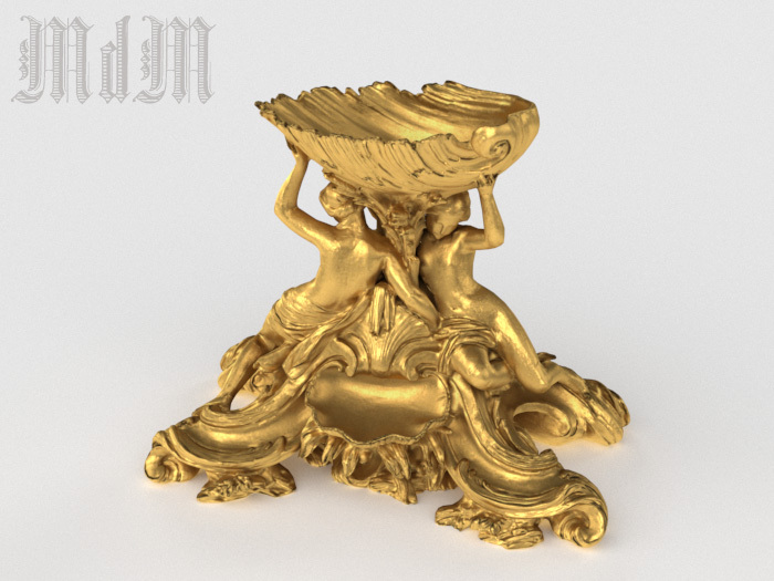 Salon de Compagnie - Sevres Vase (Gilded)