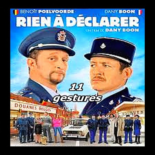 [Joke's World]  "Rien a Declarer" 11 gestures (boxed)