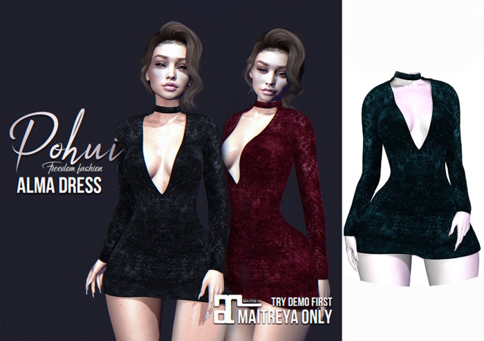 #POHUI - Alma Dress #TEAL (add to unpack)