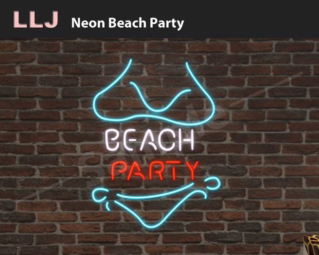 LLJ Neon Beach Party