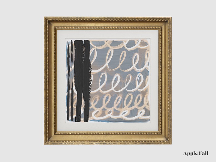 Apple Fall Original Artwork ' Bamboo at Sunrise' (Box)