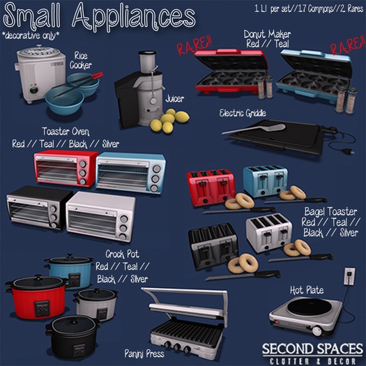 Second Spaces - Small Appliances - donut maker red RARE