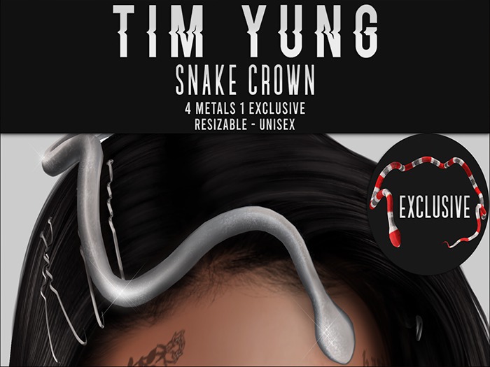Tim Yung - Snake Head Crown - FATPACK 