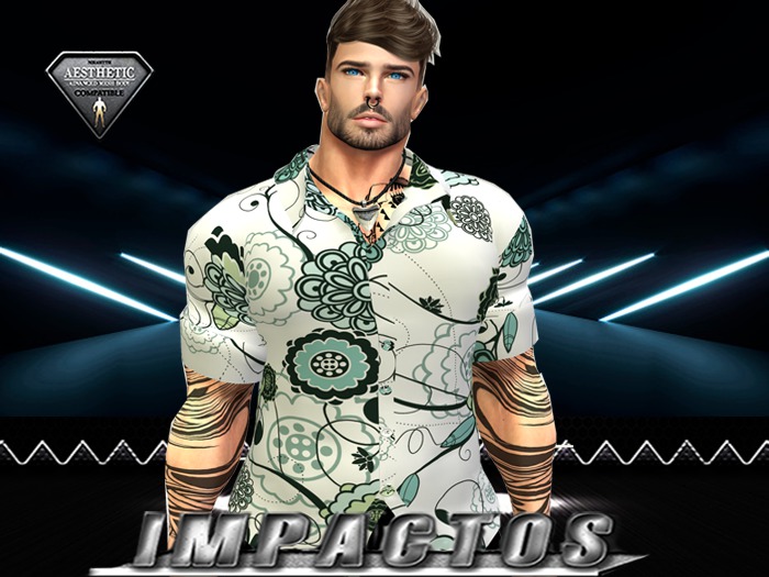 IMPACT- Rafael  floral01 T-Shirt For Aestheric -FINAL-