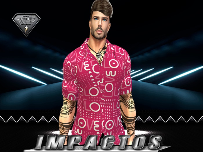 IMPACT- Rafael  love pink T-Shirt For Aestheric