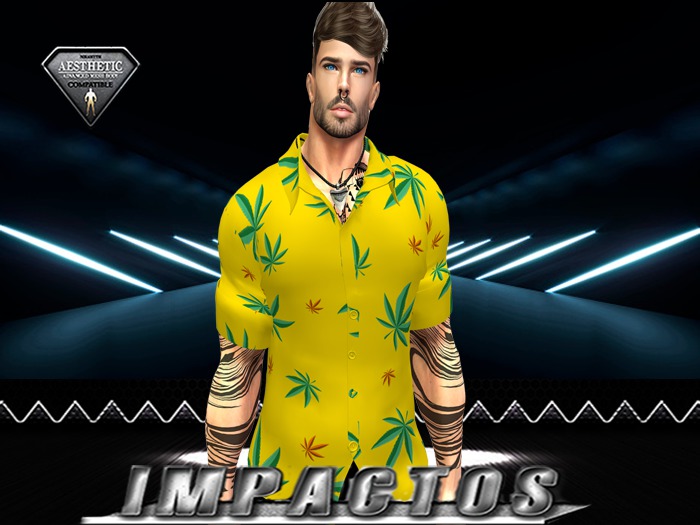 IMPACT- Rafael  yello T-Shirt For Aestheric