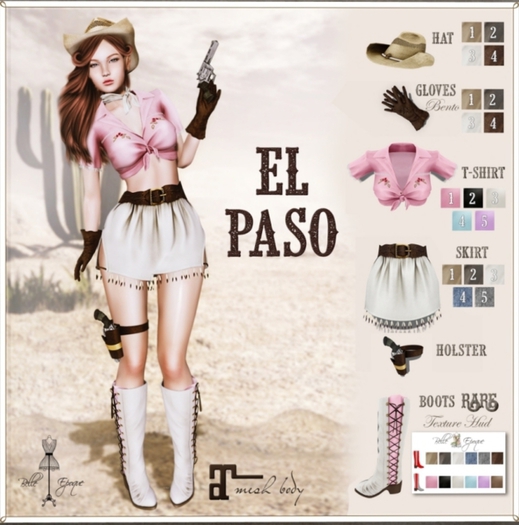 Belle Epoque { El Paso } Skirt 3