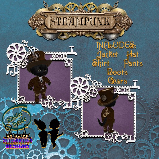 ~SWD~ DI- Steampunk Guys Outfit