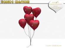 BMC485 - HAPPY VALENTINE'S DAY FLOOR BALLOONS.