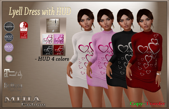 [MHIA] Lyell Dress with HUD