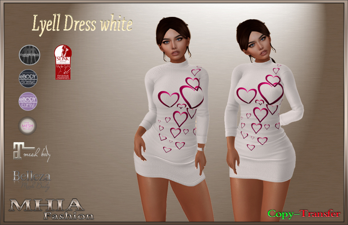 [MHIA] Lyell Dress white