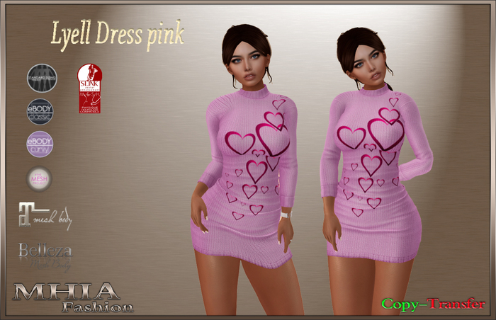 [MHIA] Lyell Dress pink