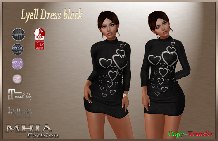 [MHIA] Lyell Dress black