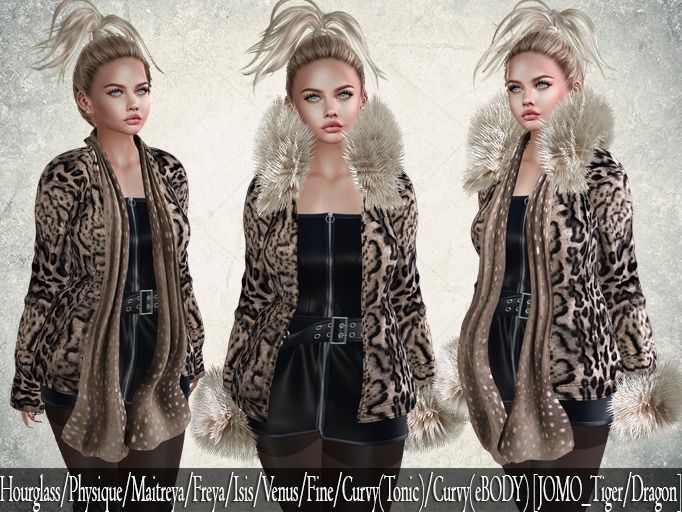 InStyle-Jacket v3 (Hourglass/Physique/Maitreya/Freya/Isis/Venus/Fine/Curvy(Tonic)/Curvy(eBODY) [JOMO_Tiger/Dragon])