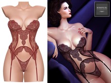 BigBeautifulDoll - Charlotte Mesh Lingerie - Red - Maitreya Slink Hourglass Petite Belleza Freya Valentine's Day