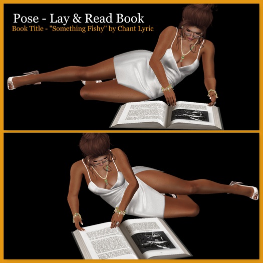 POSE Lay + Read Book Something Fishy Rez Me