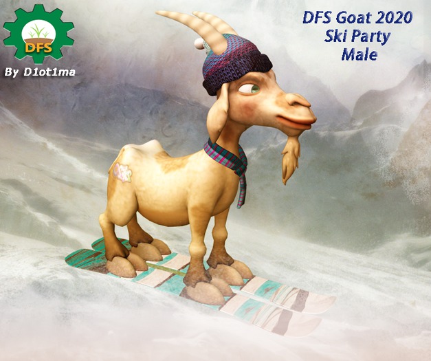 DFS Goat 2020 Ski Party - Male RARE