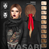 Wasabi // Farah Mesh Hair - Blonds