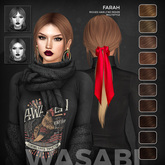 Wasabi // Farah Mesh Hair - Browns