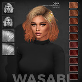 Wasabi // Deva Mesh Hair - Reds