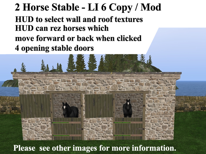 2 Horse Stable - boxed