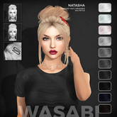 Wasabi // Natasha Mesh Hair - B&W
