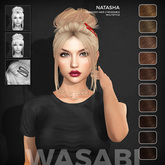 Wasabi // Natasha Mesh Hair - Browns