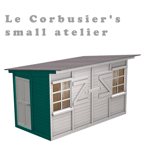 Le Corbusier's small atelier