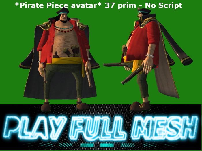 **Pirate Piece avatar**PlauFullMesh
