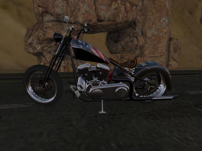 1957 Panhead ARMY Tribute