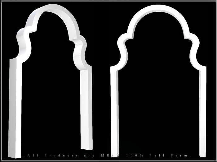 T-3D Creations [ ARCH 17 ] Mesh - Full Perm -