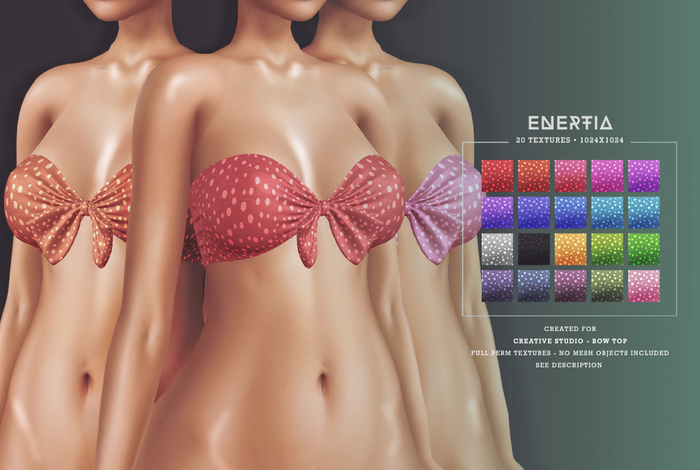 Enertia / Bow Tops - Texture Set I