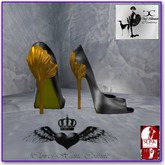 [!Clowes Couture] -   ~ "Gold Yellow Tulip Shoes" ~