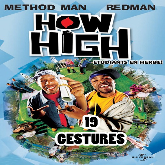 [Joke's World]  "How high" 19  gestures  francaise (box)