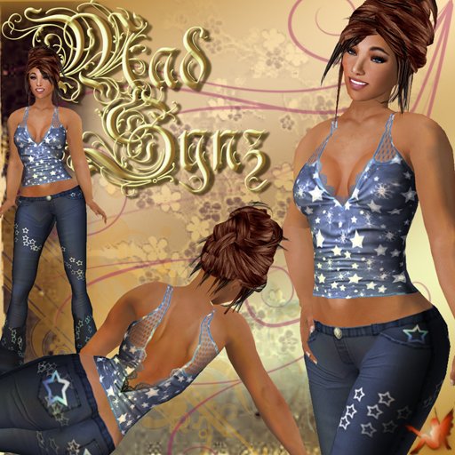 Starry Night Tank & Jeans 