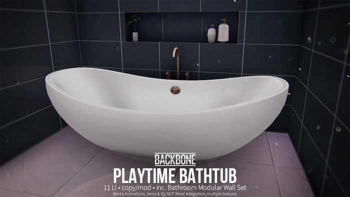 BackBone Playtime Bathtub -PG (add)