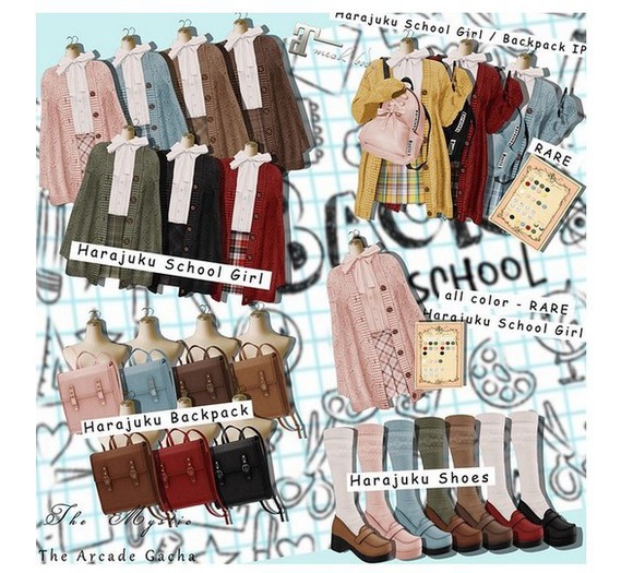 *The Mystic* Harajuku shoes (Beige) - Lara