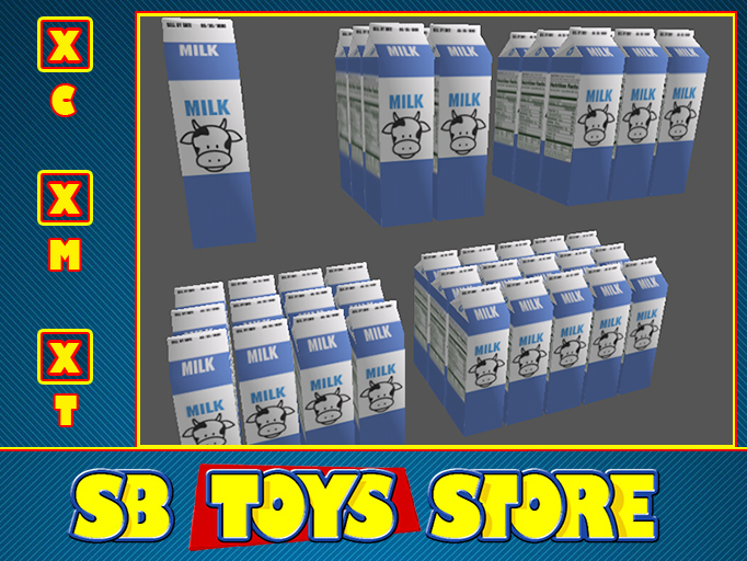 [SB TOYS] Full Perm - Milk Carton Rows
