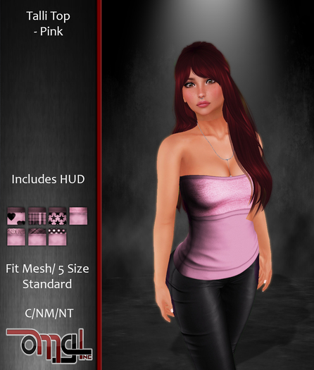OMG! Inc. - Talli Top - Pink  (Add Me)