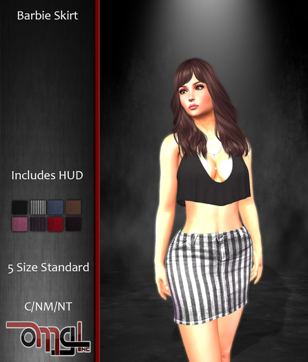 OMG! Inc. - Barbie Skirt