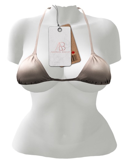 [AB] Triangle Top Tan