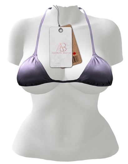 [AB] Triangle Top Purple