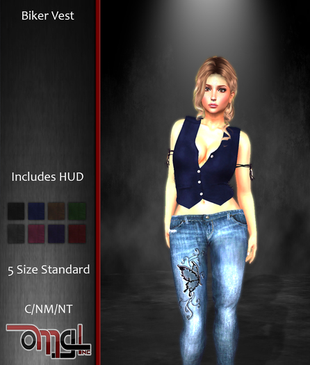 OMG! Inc. - Biker Vest (Add Me)