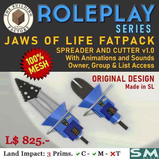 [SM] Jaws Of Life - FATPACK - Packed