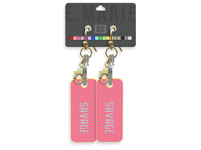 e.marie // Mandy Earrings - Savage