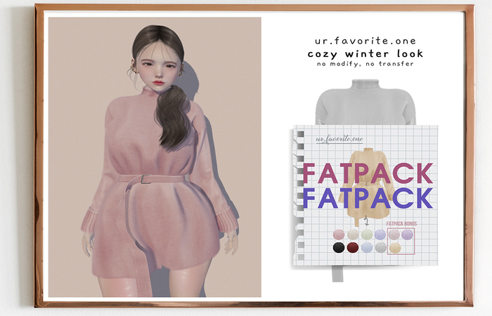 ::{u.f.o}::cozy winter look - fatpack<WEAR>