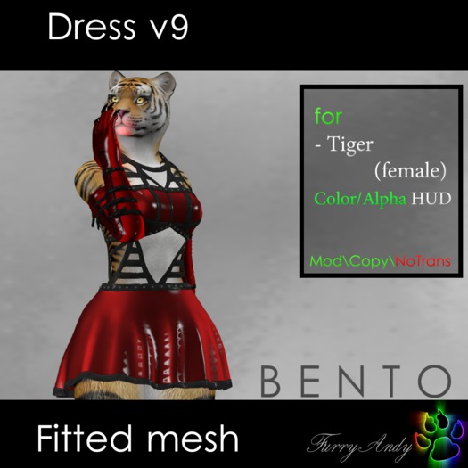 DEMO - Furry Andy - Dress v9 for JOMO Tiger Female