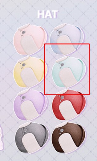 ON-LINE. HEENA LOOK - HAT MINT