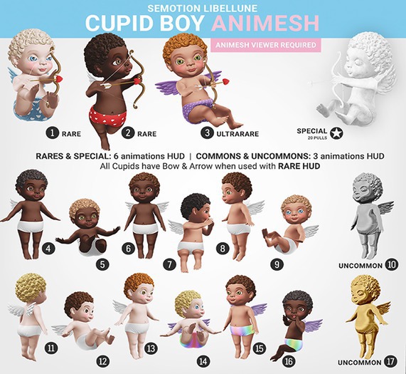 SEmotion Libellune Cupid Boy Animesh #6