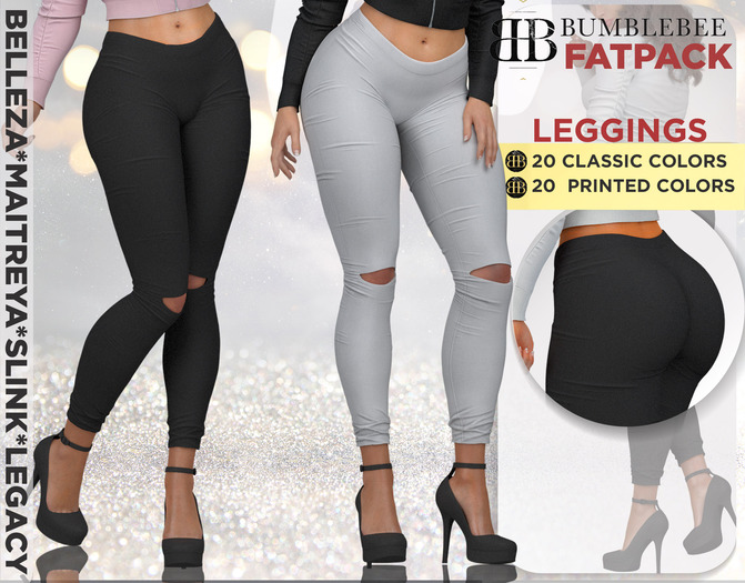 Bumblebee - Sylvia Leggings - FATPACK